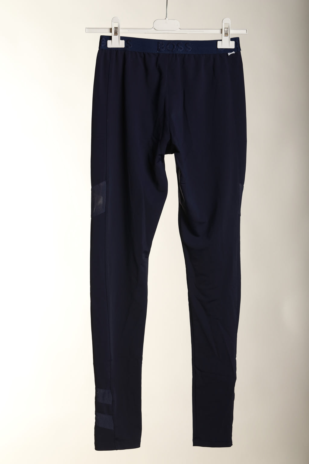 Damskie legginsy sportowe BOSS M – granatowe