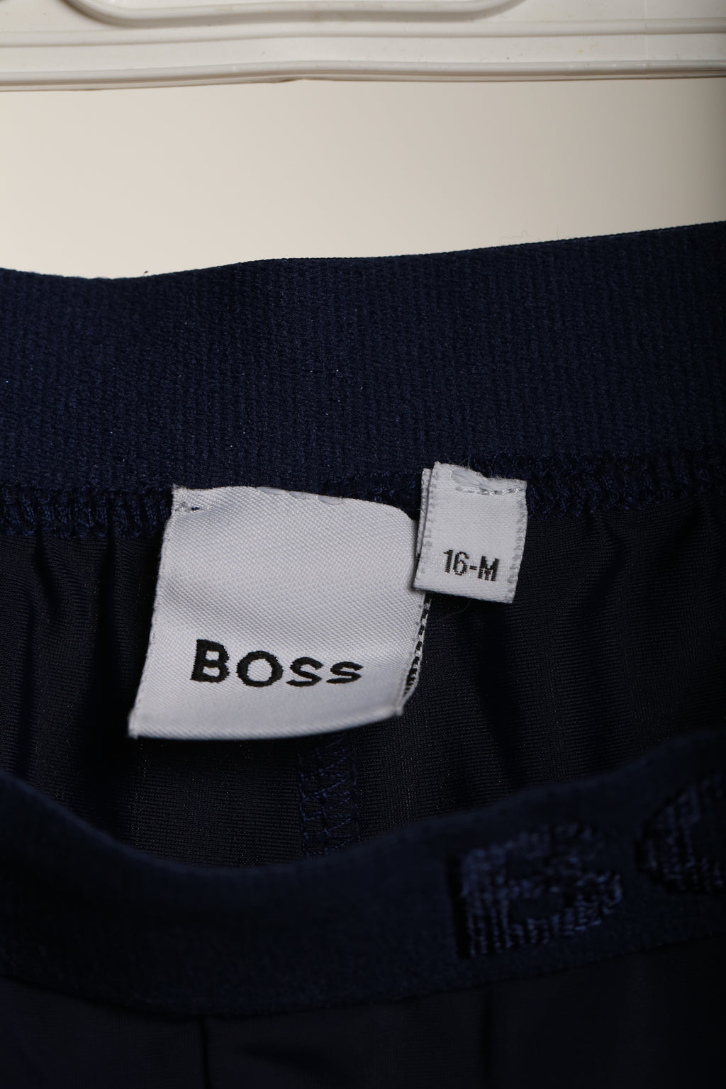 Damskie legginsy sportowe BOSS M – granatowe
