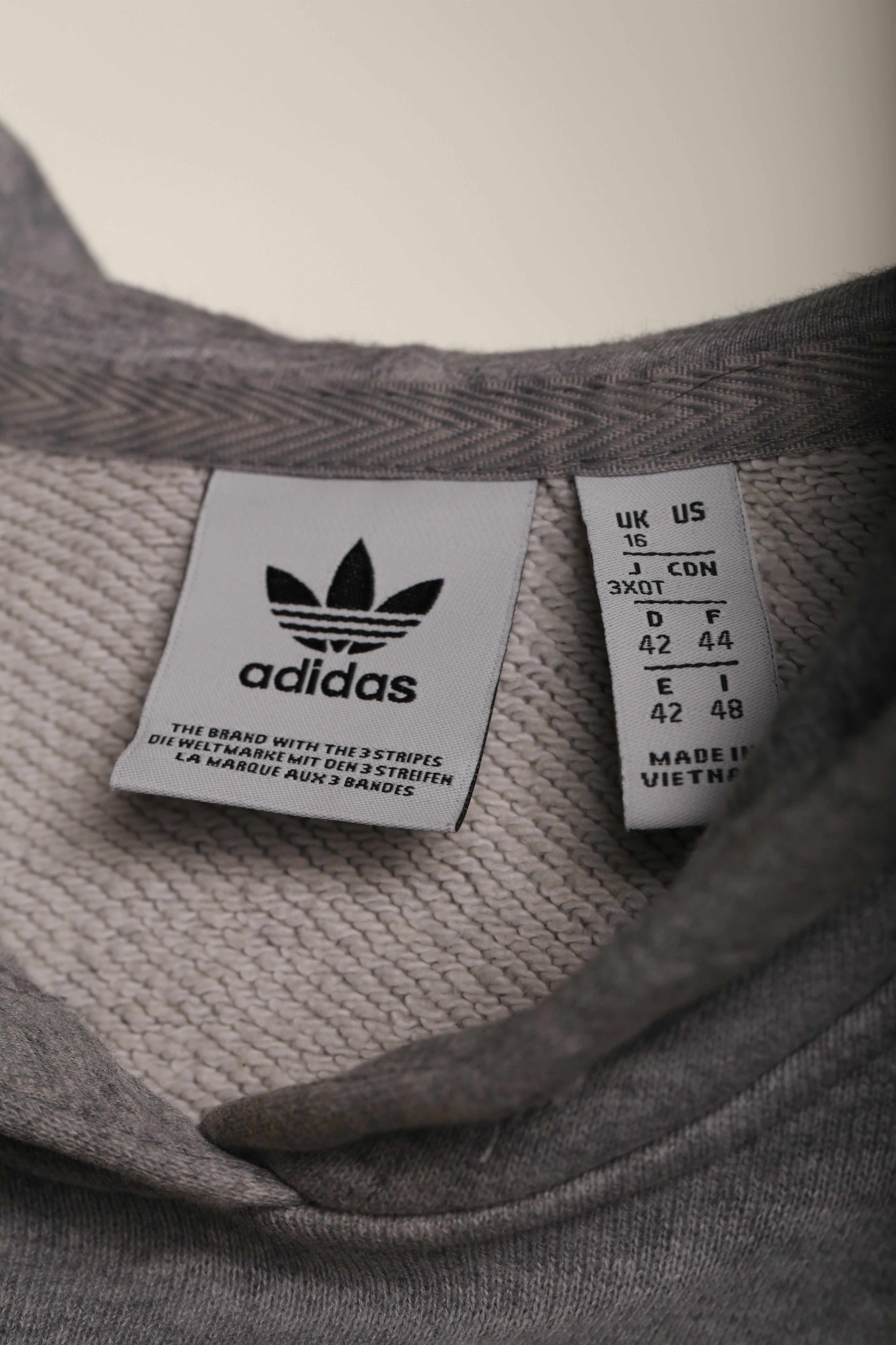 Damska bluza Adidas Originals UK 16 – szara
