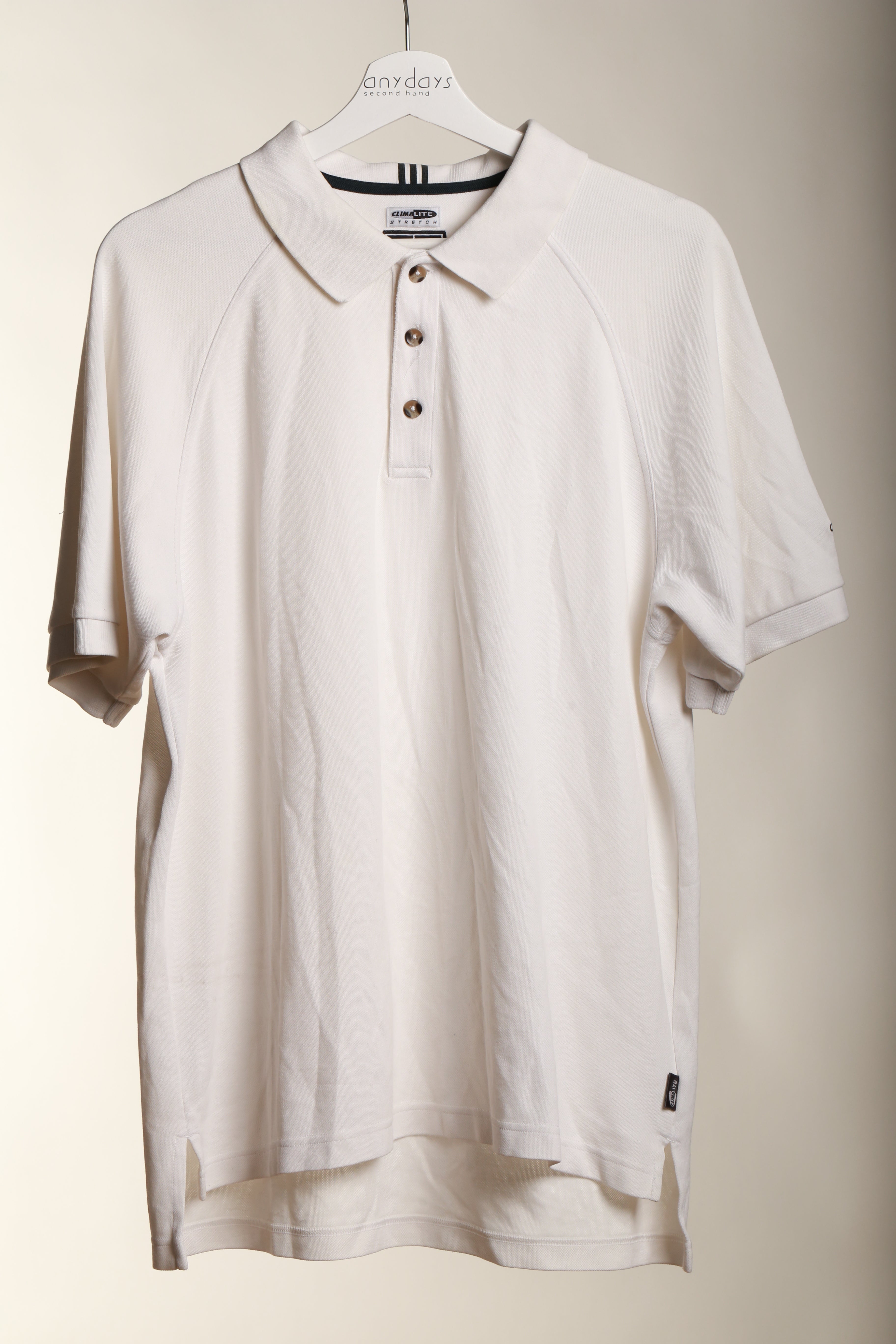 Męska koszulka polo Adidas Climalite M – biała