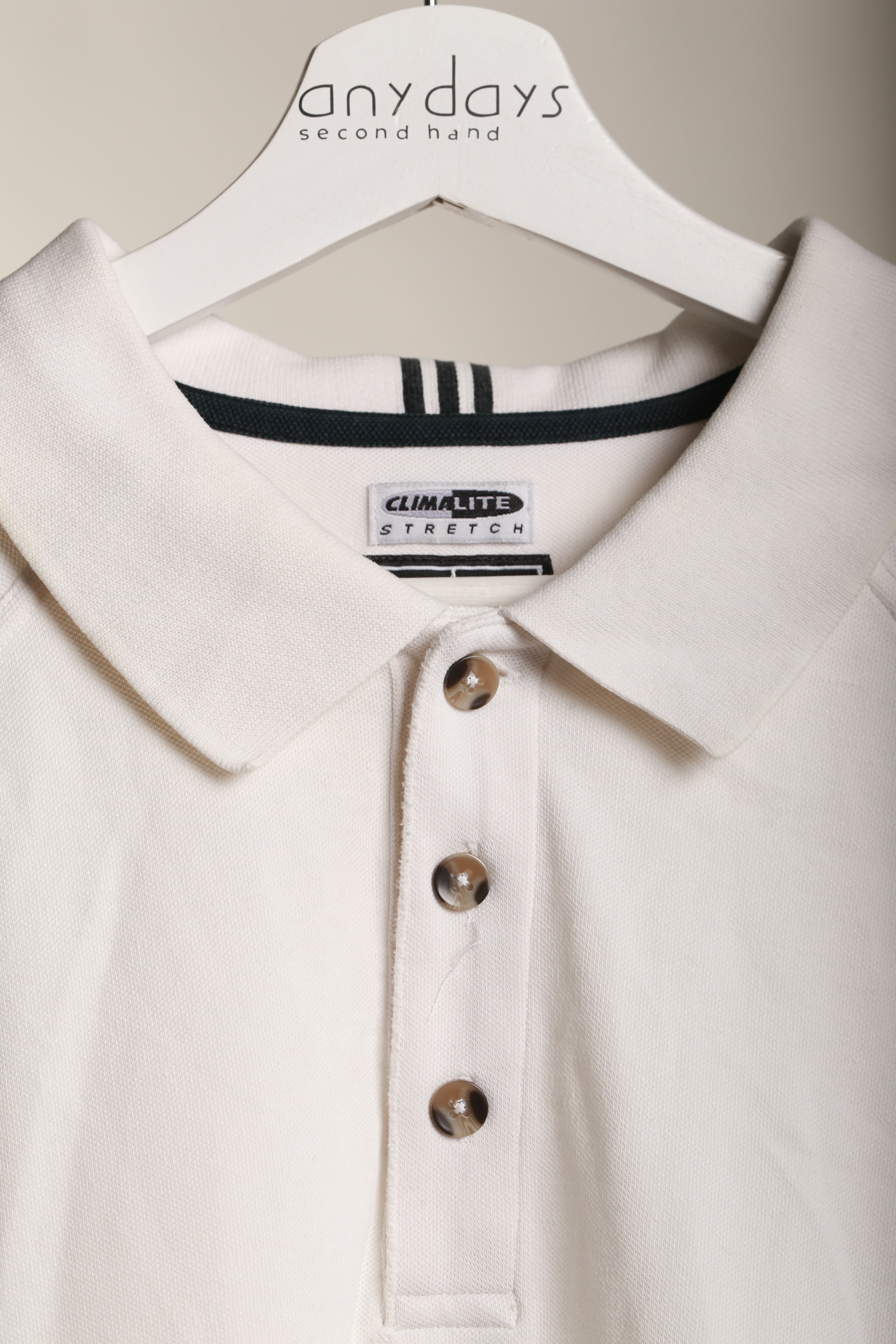 Męska koszulka polo Adidas Climalite M – biała